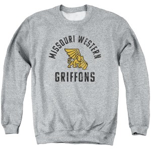 Missouri Western State University Official Missouri Griffons Logo Adult Crewneck Sweatshirt - 1 of 4