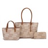 MKF Collection Lady II M Signature Large Tote, Small Tote & Wallet Set Vegan Leather, Stylish Women’s Handbag M Design by Mia K - 2 of 4