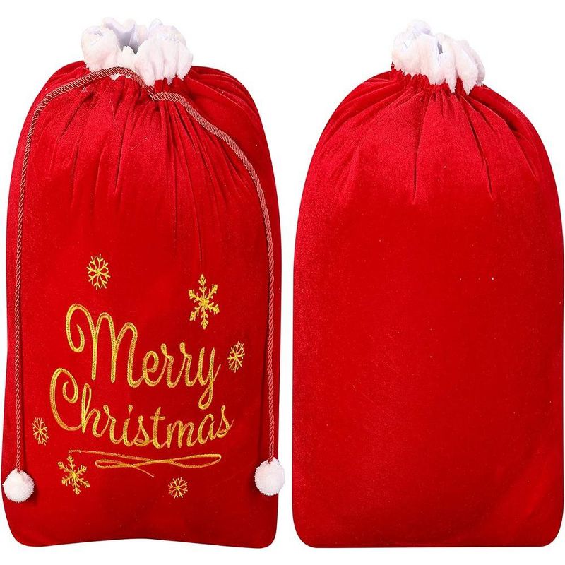Large Red Santa Sack Bag, 3 of 7