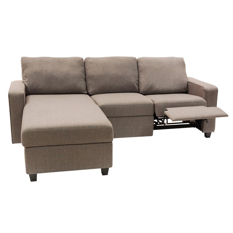 Palisades Reclining Sectional with Left Storage Chaise - Serta, 4 of 7