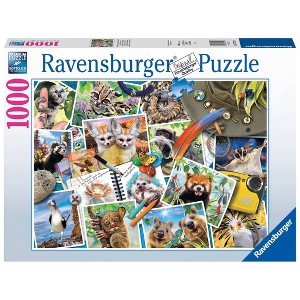 Ravensburger A Traveler's Animal Journal Jigsaw Puzzle - 1000pc - 1 of 3