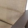 Courtyard Casual Santorini 7 pc 70" Rectangle Dining set  Includes:  One 70" Rectangle Table and Six Padded Sling Chairs - 2 of 4
