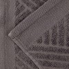 Basketweave Luxury Cotton Jacquard 3 Piece Assorted Towel Set by Blue Nile Mills - 3 of 4