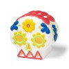 Día de Muertos Craft Lit Ceramic Sugar Skull - Mondo Llama™ - 2 of 3
