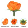 Unique Bargains Mini Silk Fabric Plastic Durable Reusable Artificial Flowers 50 Pcs - 3 of 4