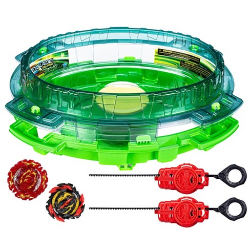 systematisk Frem Svinde bort Beyblade Burst Quaddrive Interstellar Drop Beyblade Stadium Battle Set :  Target