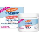 Palmers Skin Success Anti-Dark Spot Fade Cream Face Moisturizer for Dry Skin - 2.7oz