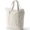 Lands' End Zip Top Canvas Tote Bag - 4 of 4