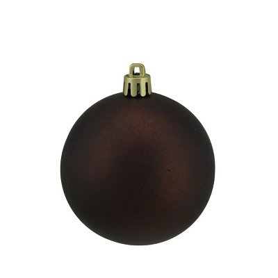 Vickerman 2.75" Matte Drilled Shatterproof Christmas Ball Ornament - Copper