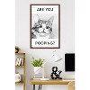 Trends International Reinders: Animals - Are You Pooping? Framed Wall Poster Prints - 2 of 4