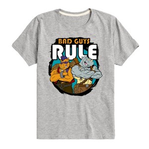 Boys' - Teenage Mutant Ninja Turtles - Bad Guys Rule Short Sleeve Graphic T-Shirt - 1 of 4
