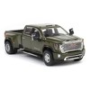 1/64 2022 GMC Sierra 3500 Denali Dually, Forest Metallic, Karson Diecast 51546-B - 2 of 4