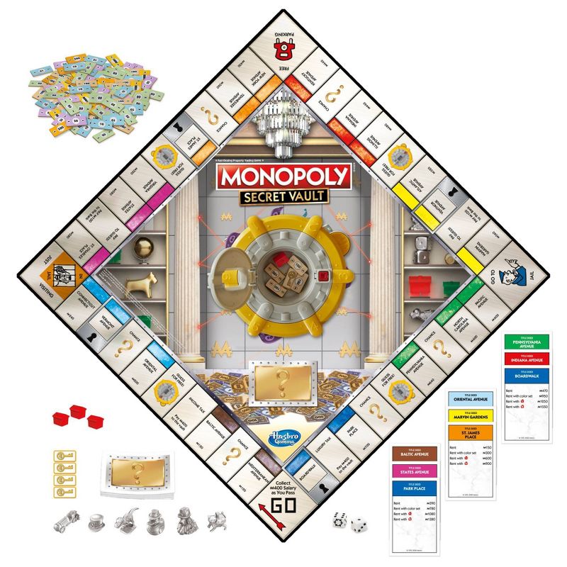 Monopoly Secret Vault Game, 3 of 11