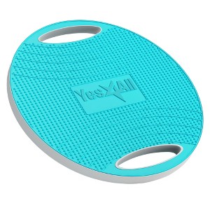 Yes4All Wobble Balance Board, Plastic Stability Trainer with