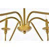 Elegant Lighting Rohan 30 inch chandelier in brass - 4 of 4