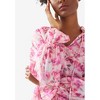 ellos Plus Size Keyhole Ruffle Trim Blouse - 4 of 4