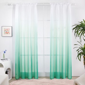 Deconovo Ombre Sheer Curtain Panel Pair(2 Panel) - 1 of 4