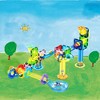 PICASSO-TILES 62 PC Pete the Cat Marble Run Race Track Set, Magnetic Tiles, Building Blocks, STEM Toys for Kids 3+ - 3 of 4