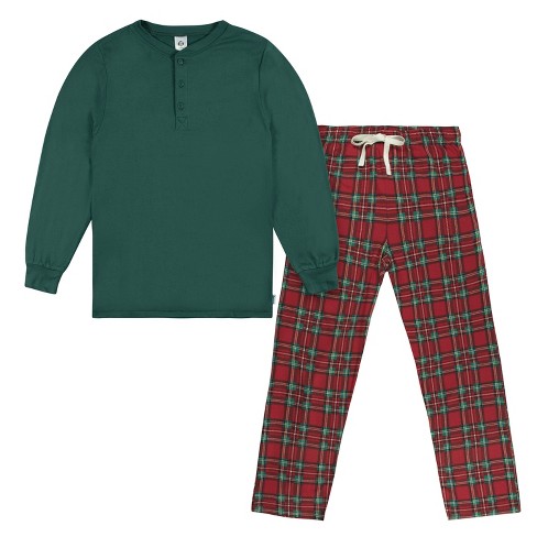 Gerber Holiday Family Pajamas Mens' Pajamas, 2-piece, Stewart Plaid, Adult  Medium : Target
