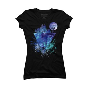 Junior's Design By Humans Play Music On The Edge By Maryedenoa T-Shirt - 1 of 2