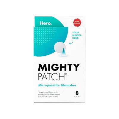 Hero Cosmetics Mighty Acne Pimple Patch Micropoint For Blemishes - 8ct ...