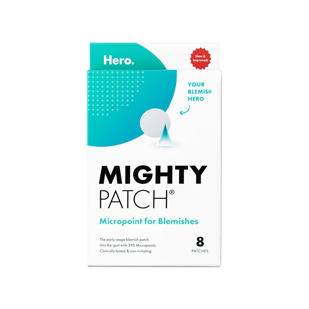 Hero Cosmetics Mighty Acne Pimple Patch Micropoint for Blemishes - 8ct