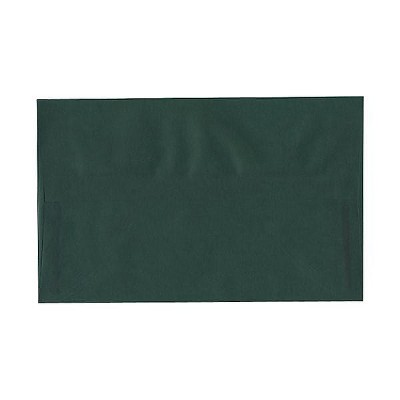 JAM Paper A10 Translucent Vellum Invitation Envelopes 6 x 9.5 Racing Green PACV863