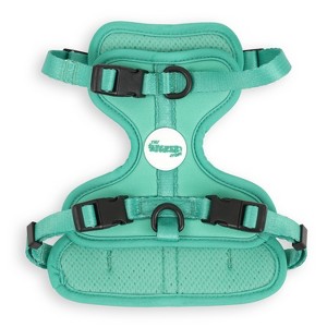 THE LICKER STORE Arlo Adjustable Soft Padded No Pull Pet Harness with 3 Buckles and 3 Leash Clips - 1 of 4