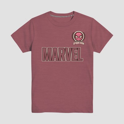 Boys' Marvel Spider-Man Short Sleeve Graphic T-Shirt - Red XS