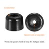 Unique Bargains Rubber Non Slip Shock Absorption Durable Furniture Pads Black - 3 of 4