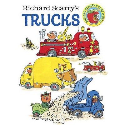 Richard Scarry's Trucks - by Richard Scarry (Board Book)