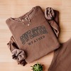 Simply Sage Market Embroidered Sweater Weather Lightweight Garment Dyed Sweatshirt - 3 of 4