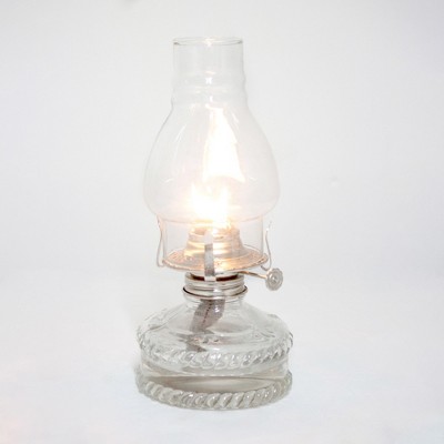 Lehman's Clear Glass Oil Lamp with Cotton Wick