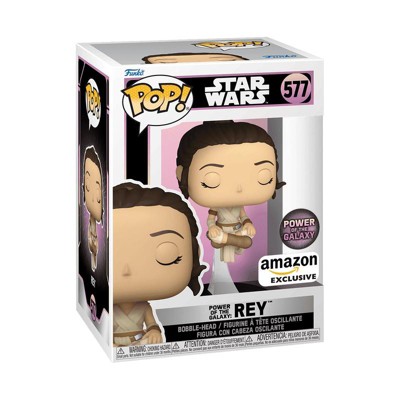 Funko POP! Star Wars Rey Power of the Galaxy Exclusive Figure #577