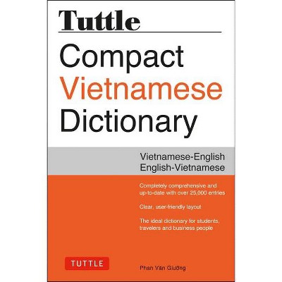 Tuttle Compact Vietnamese Dictionary - by  Phan Van Giuong (Paperback)