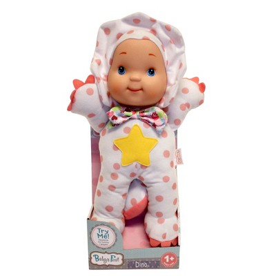Baby's First: Dino Friends Baby Doll - Polka Dot Dinosaur Outfit,  1+