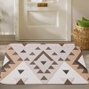 VECELO Front Door Mat Welcome Mat, Absorbent Muddy Kitchen Rugs, Non-Slip Rubber Backing Doormat - 4 of 4