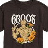 Men's - Marvel - Guardians of the Galaxy Groot Peace Flowers Short Sleeve Graphic T-Shirt - 2 of 4
