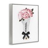 Stupell Industries Pink Peonies Flower Bouquet Glam Fashion Bow, 20" x 16" - 3 of 4