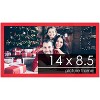 PosterPalooza | Photo Size Classic Modern Red Frame - UV Acrylic, Foam Board Backing, Hanging Hardware - 2 of 4
