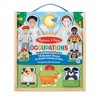 Melissa & Doug Occupations Magnetic Dress-Up Wooden Dolls Pretend Play Set (81pc) - 3 of 4