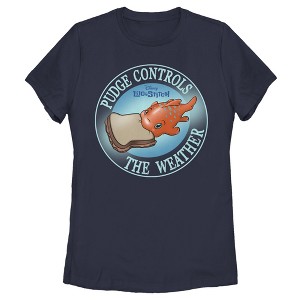 Women's Lilo & Stitch Pudge Controls the Weather T-Shirt - 1 of 4