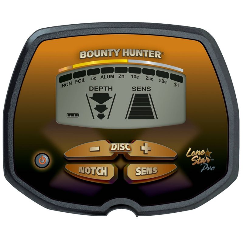 Bounty Hunter Lone Star Pro with Pinpointer - Black, 4 of 5