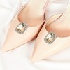 Unique Bargains Gemstone Style with Detachable Clip Shoe Accessories 2 Pcs - 2 of 4