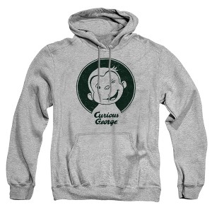 Curious George Classic Wink Adult Pull-Over Hoodie - 1 of 4