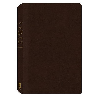 Study Bible-KJV - (King James Bible) by  Barbour Publishing (Leather Bound)