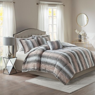 3Pcs Comforter Set, Cozy Bedding Set, Polyester Bed Comforter