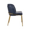 Meridian Furniture,Jagger Vegan Leather Dining Chair, Set of 2 - 4 of 4