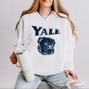 Yale Bulldog Distressed - Women's Lightweight Garment Dyed Sweatshirt - 2 of 4