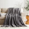 Inhand Fleece Throw Blanket for Couch Sofa or Bed, 50" x 60" Soft Fuzzy Plush Blanket, Luxury Flannel Blanket, Super Cozy and Comfy for All Seasons - 2 of 4